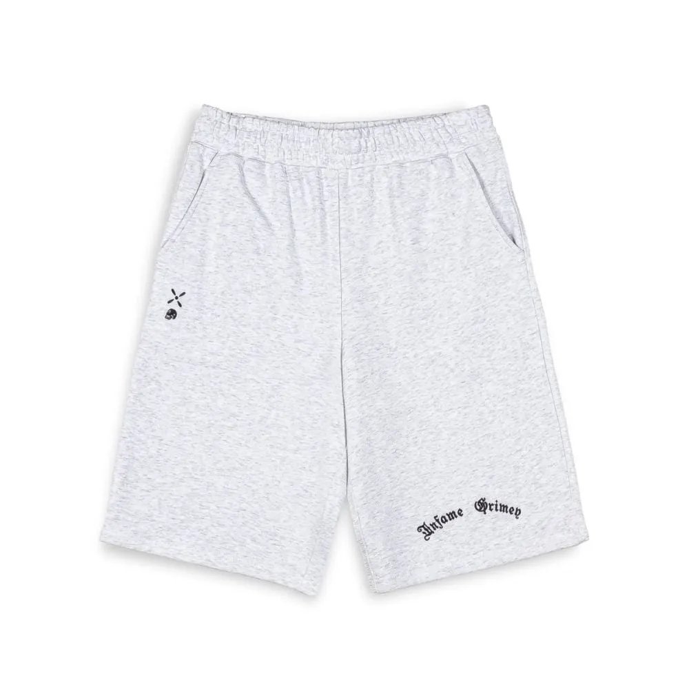 PANTALÓN CORTO GRIMEY CAUSING PANIC BAGGY  SPORT GREY | SS24