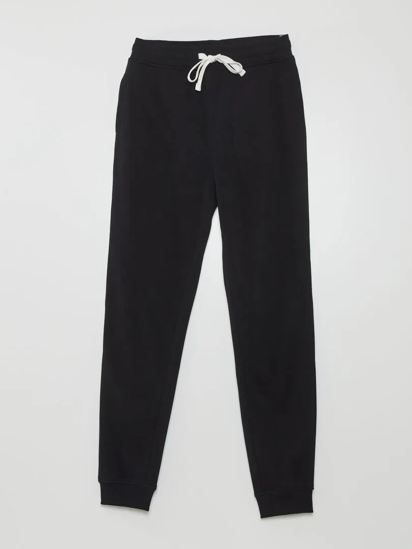 PANTALóN DE JOGGING DE TEJIDO DE CHáNDAL  NEGRO