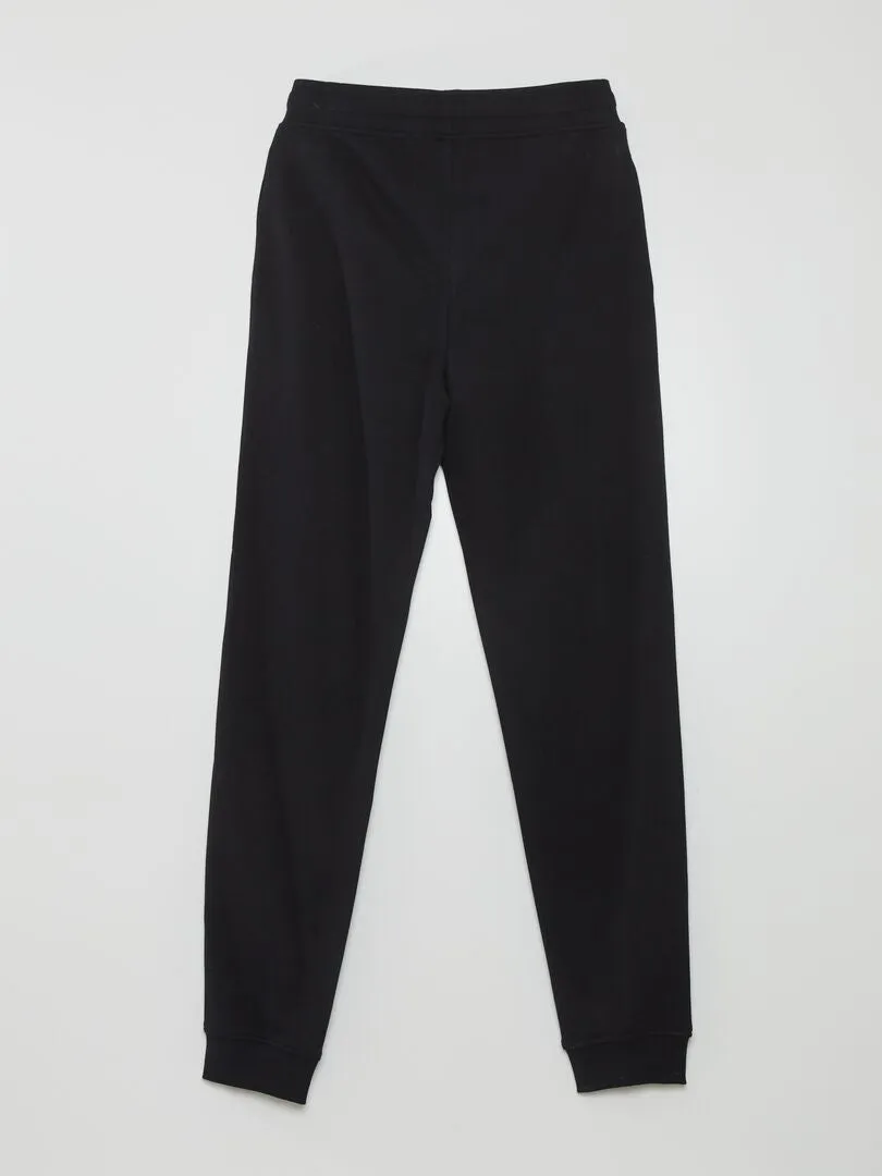 PANTALóN DE JOGGING DE TEJIDO DE CHáNDAL  NEGRO