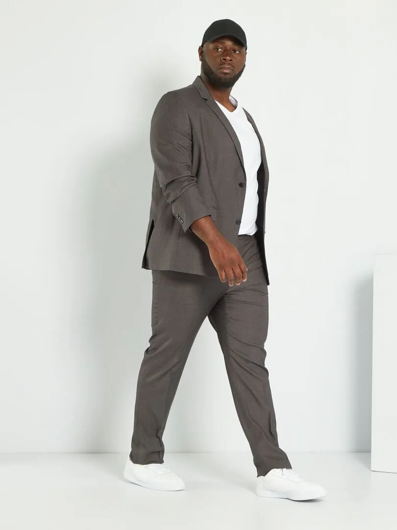 PANTALóN DE TRAJE  GRIS