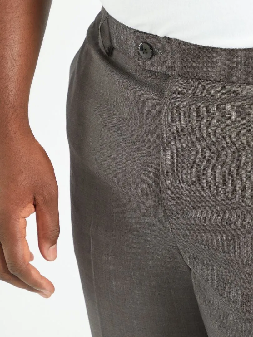 PANTALóN DE TRAJE  GRIS
