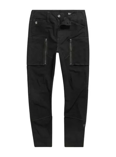 PANTALóN GSTAR CARGO ZIP SKINNY NEGRO HOMBRE