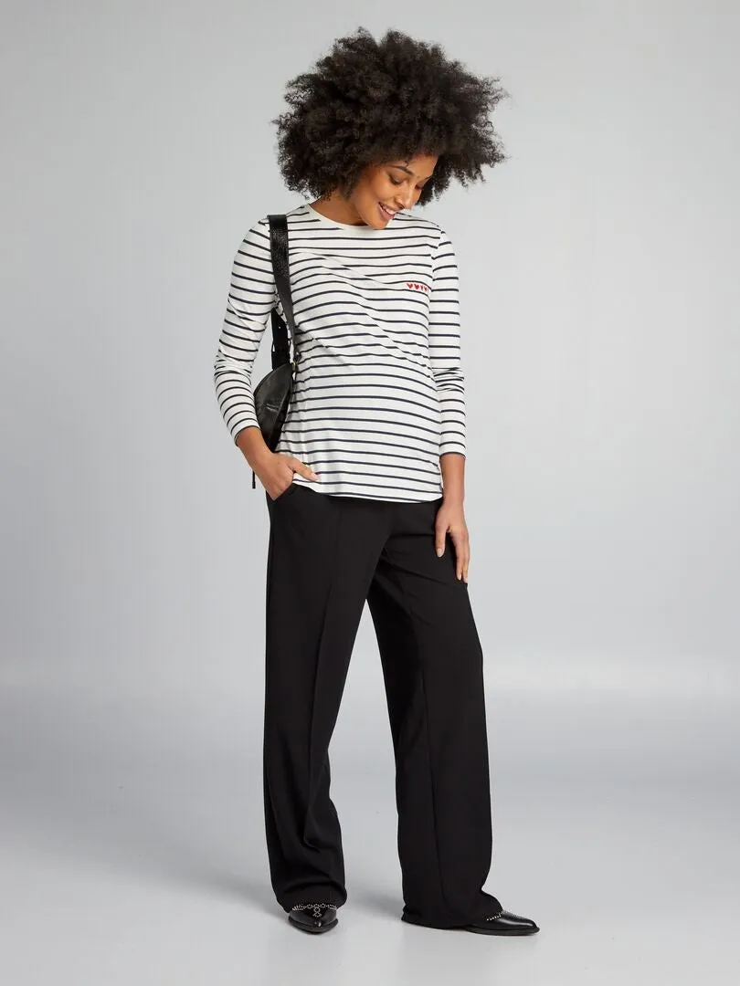 PANTALóN MILANO PREMAMá  NEGRO