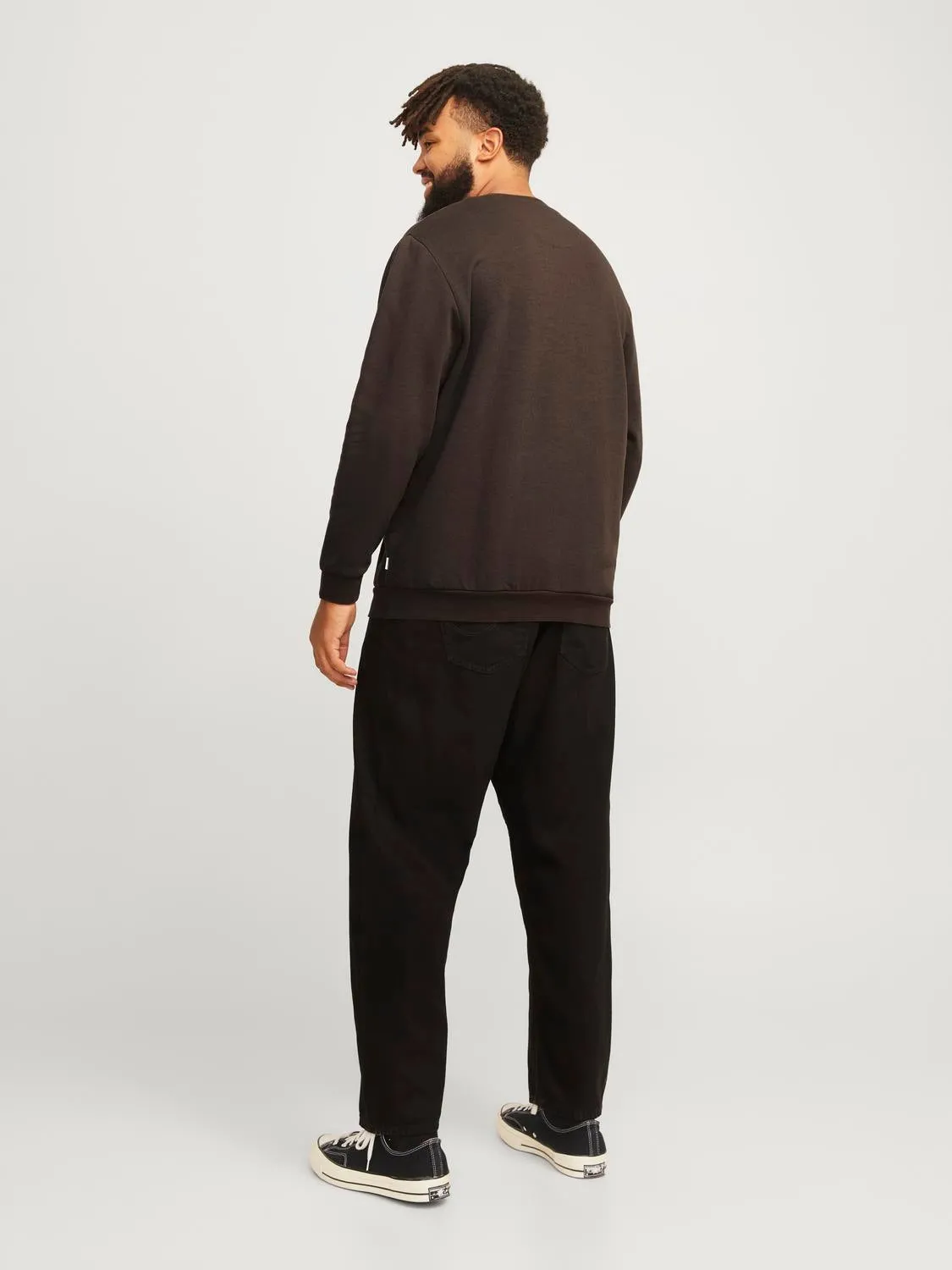 Plus Sudadera Liso | Marrón claro | Jack & Jones®