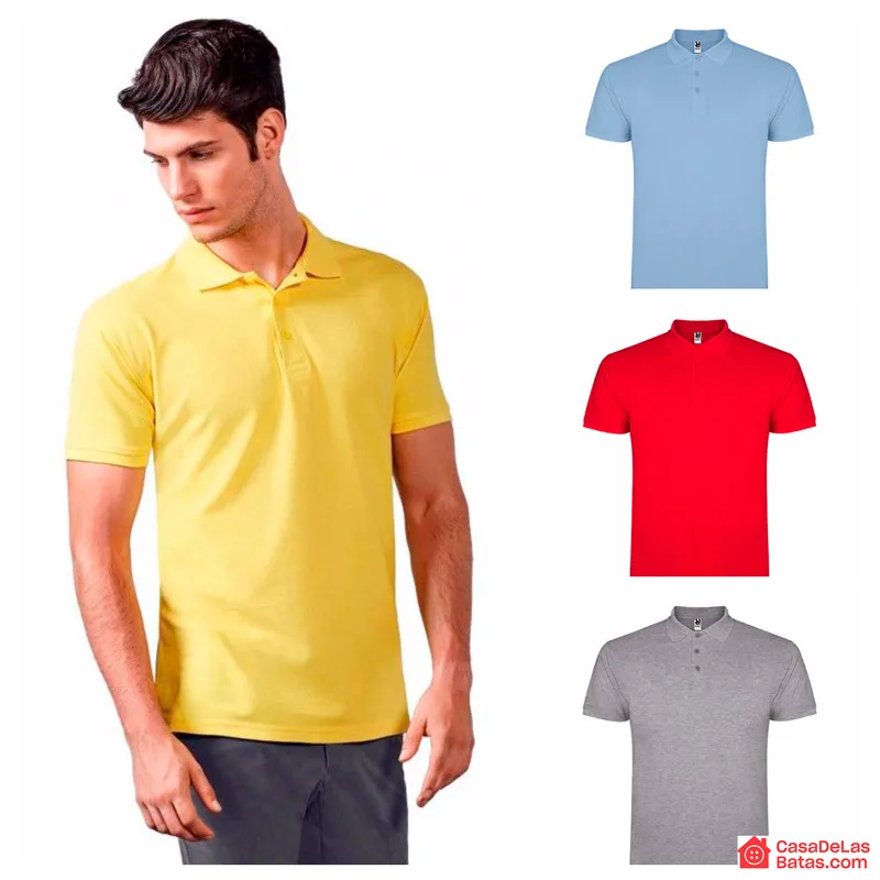 POLO DE HOMBRE STAR EN MUCHOS COLORES  ROLY