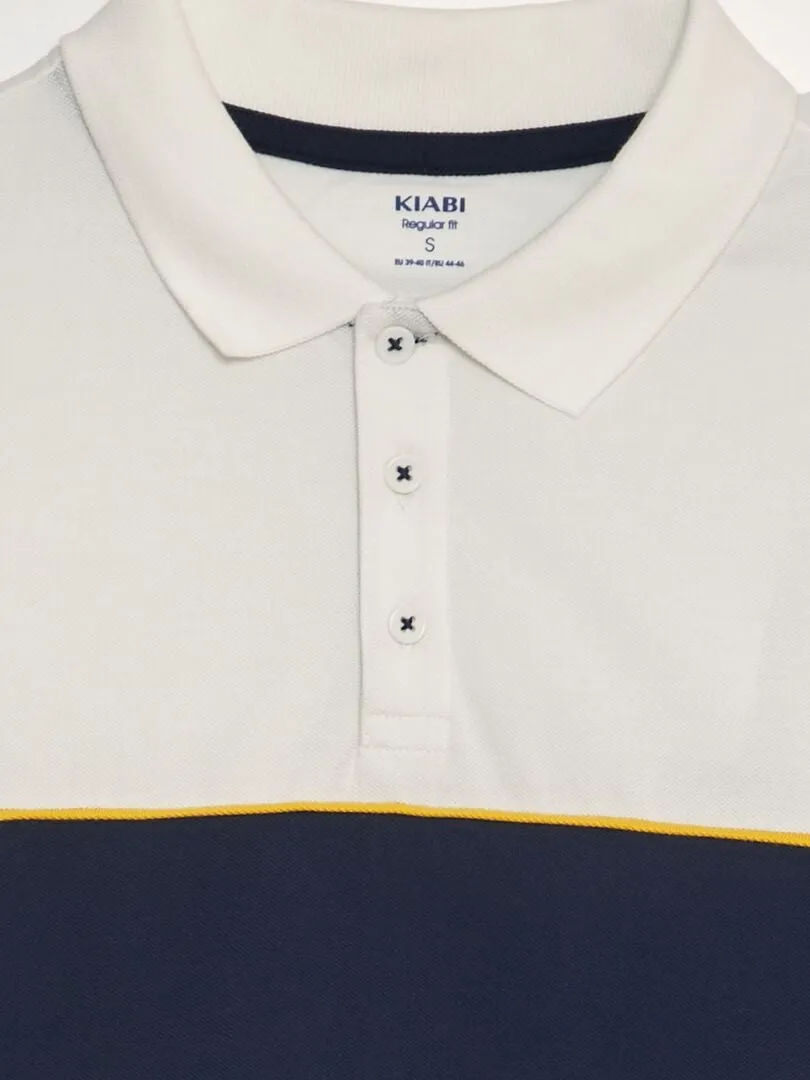 POLO DE PIQUé DE ALGODóN  BLANCO