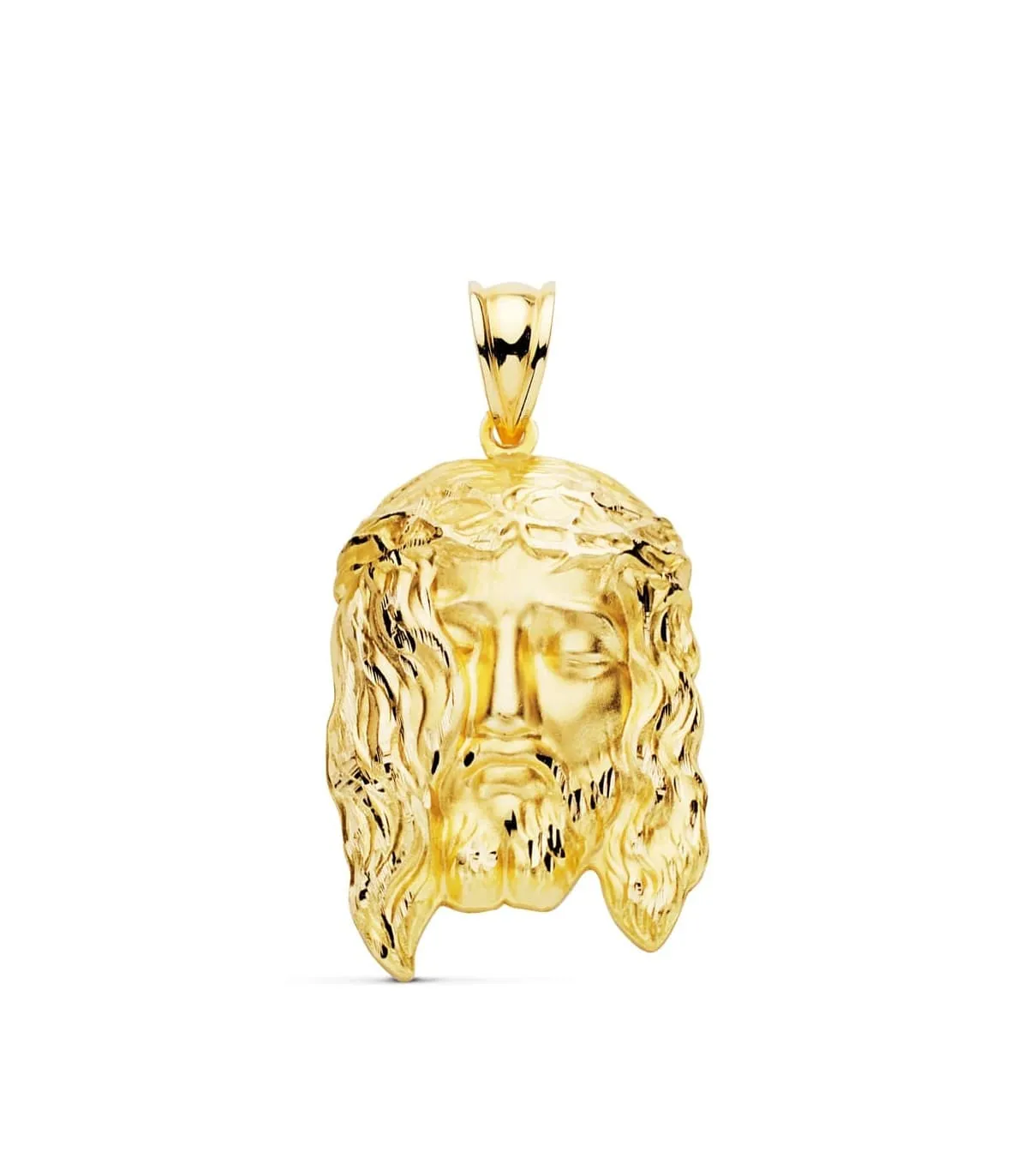 Portrait du Christ 18 K 27X19mm