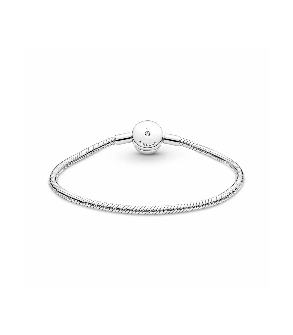 PULSERA PANDORA MOMENTS CADENA DE SERPIENTE HALO  590038C01