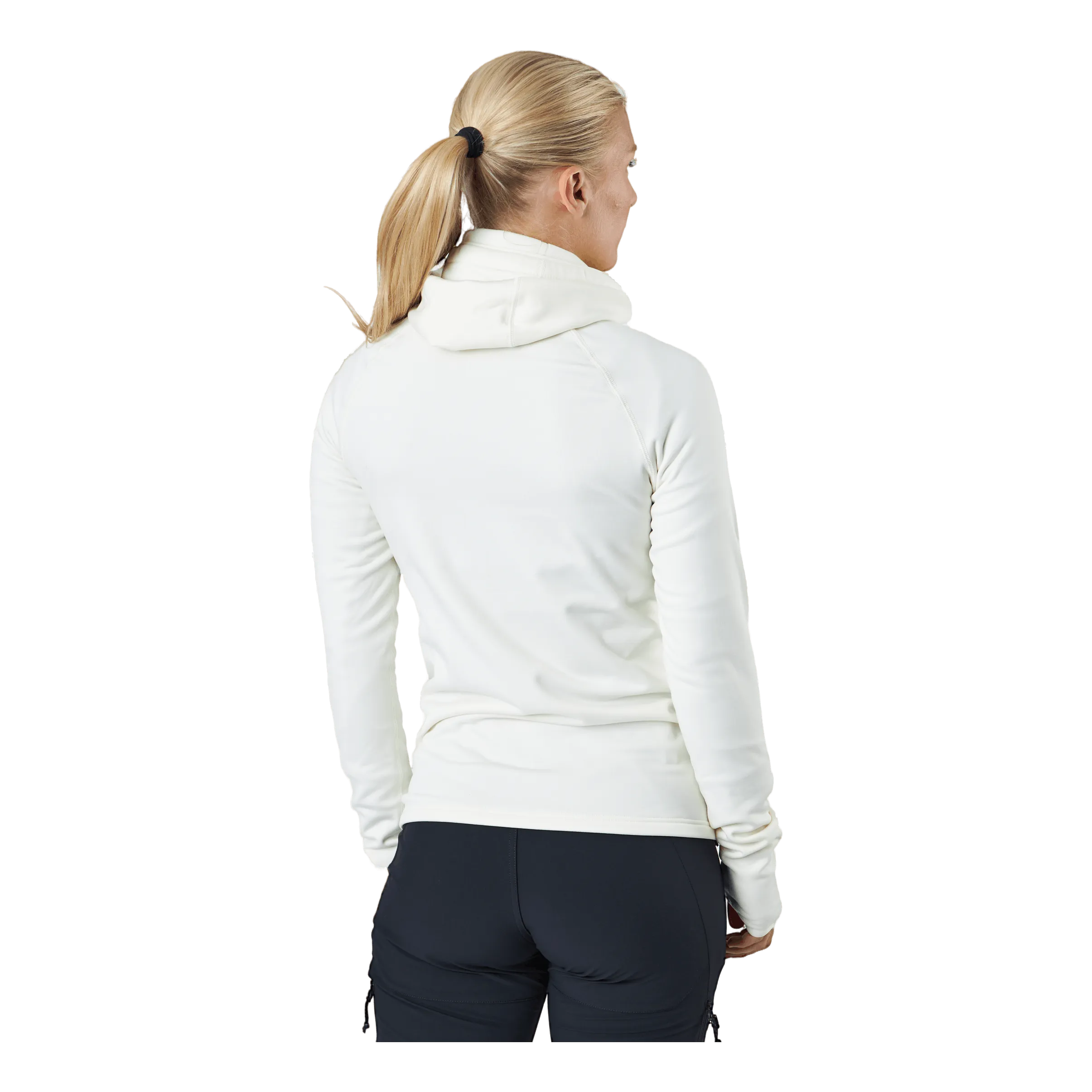 Rendimiento máximo W Chill Light Zip Hood Vintage White