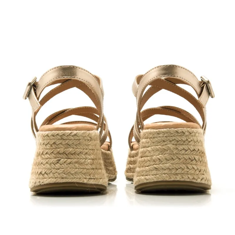 Sandalias Casual de Mujer MTNG GIORGIA Oro 56955