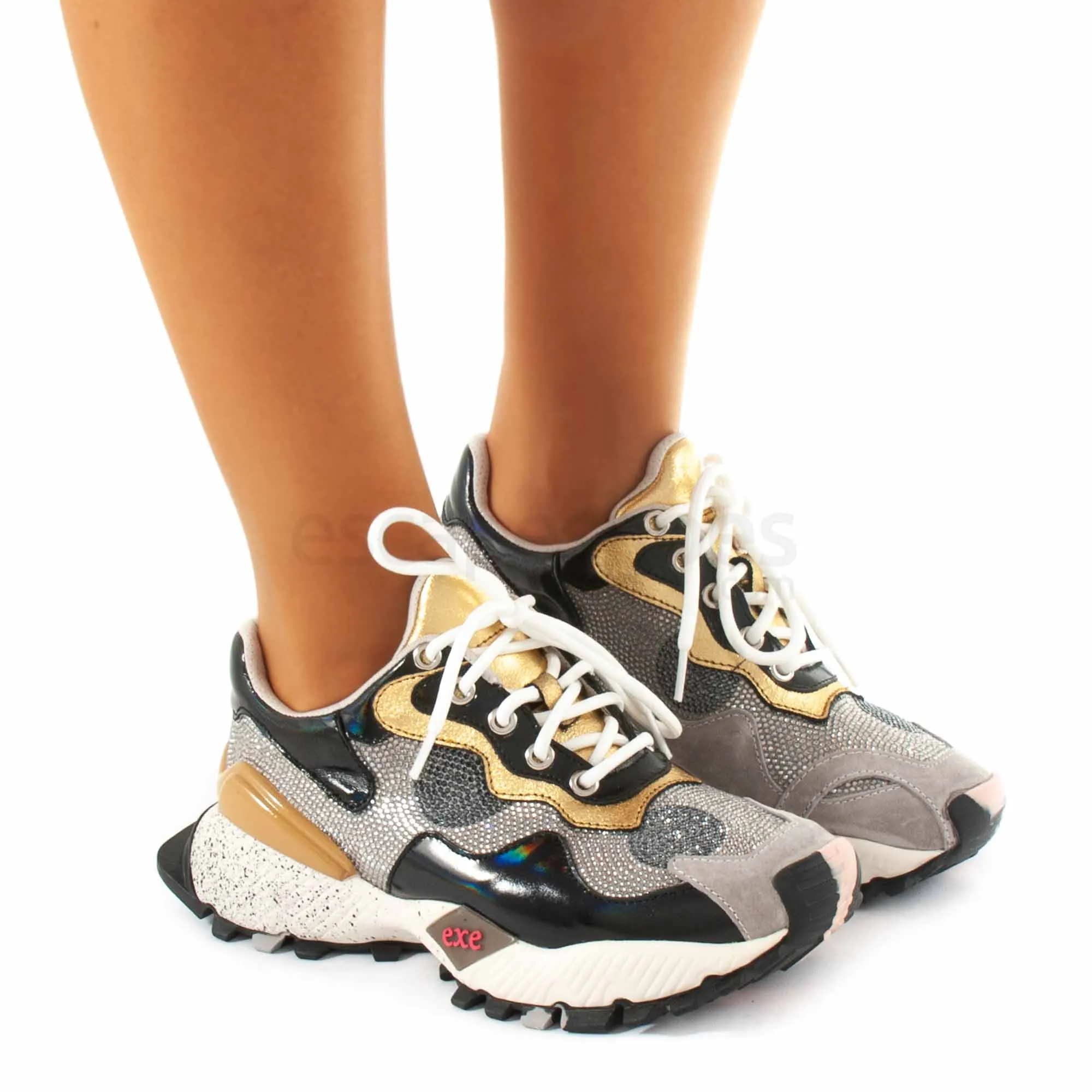 SAPATILHAS EXE GREY BLACK 13418