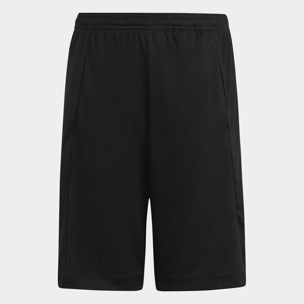 SHORT ADIDAS U TRES LOGO SH NEGRO ROSA IC5658