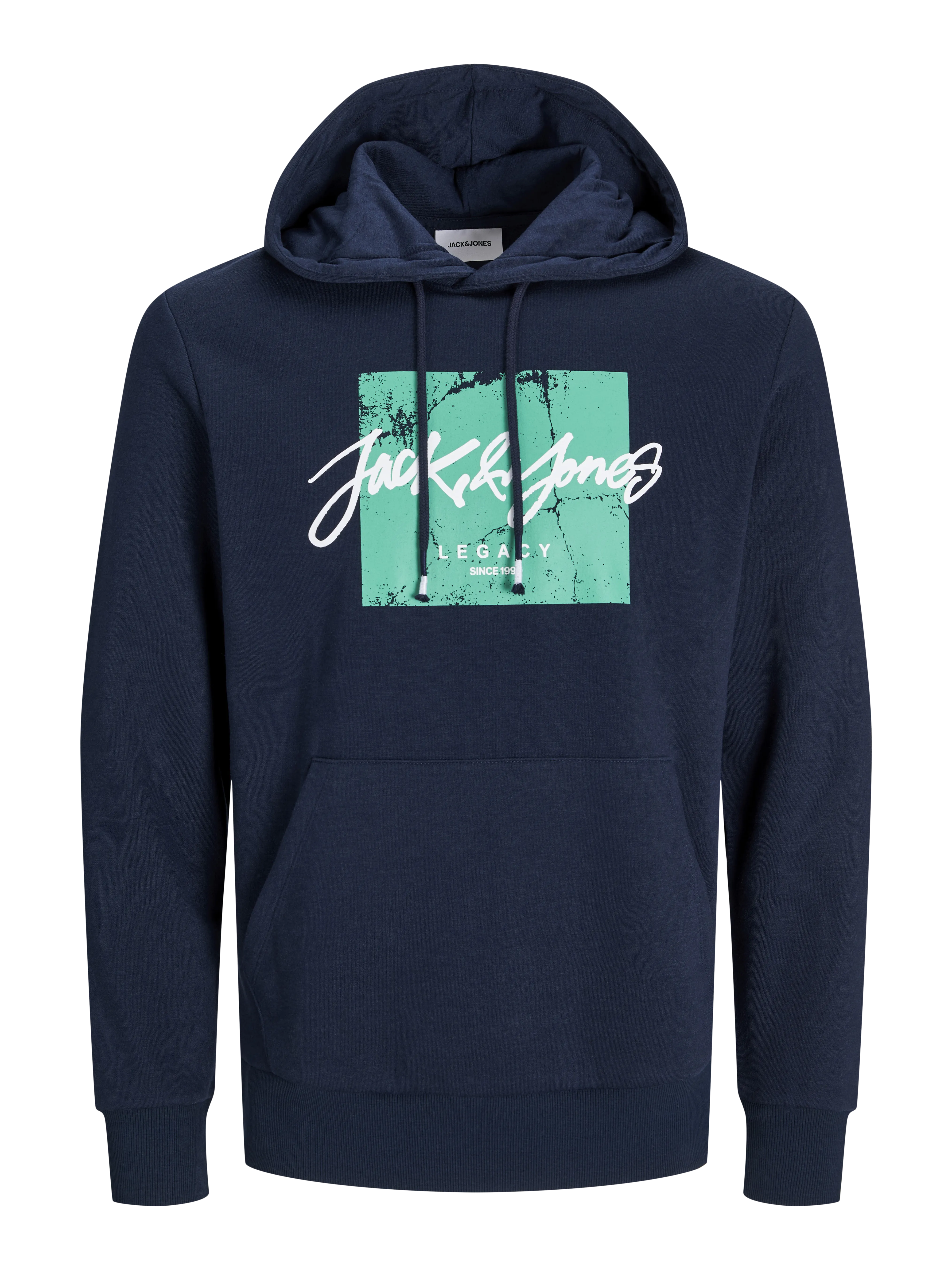 Sudadera con capucha Logotipo | Azul oscuro | Jack & Jones®