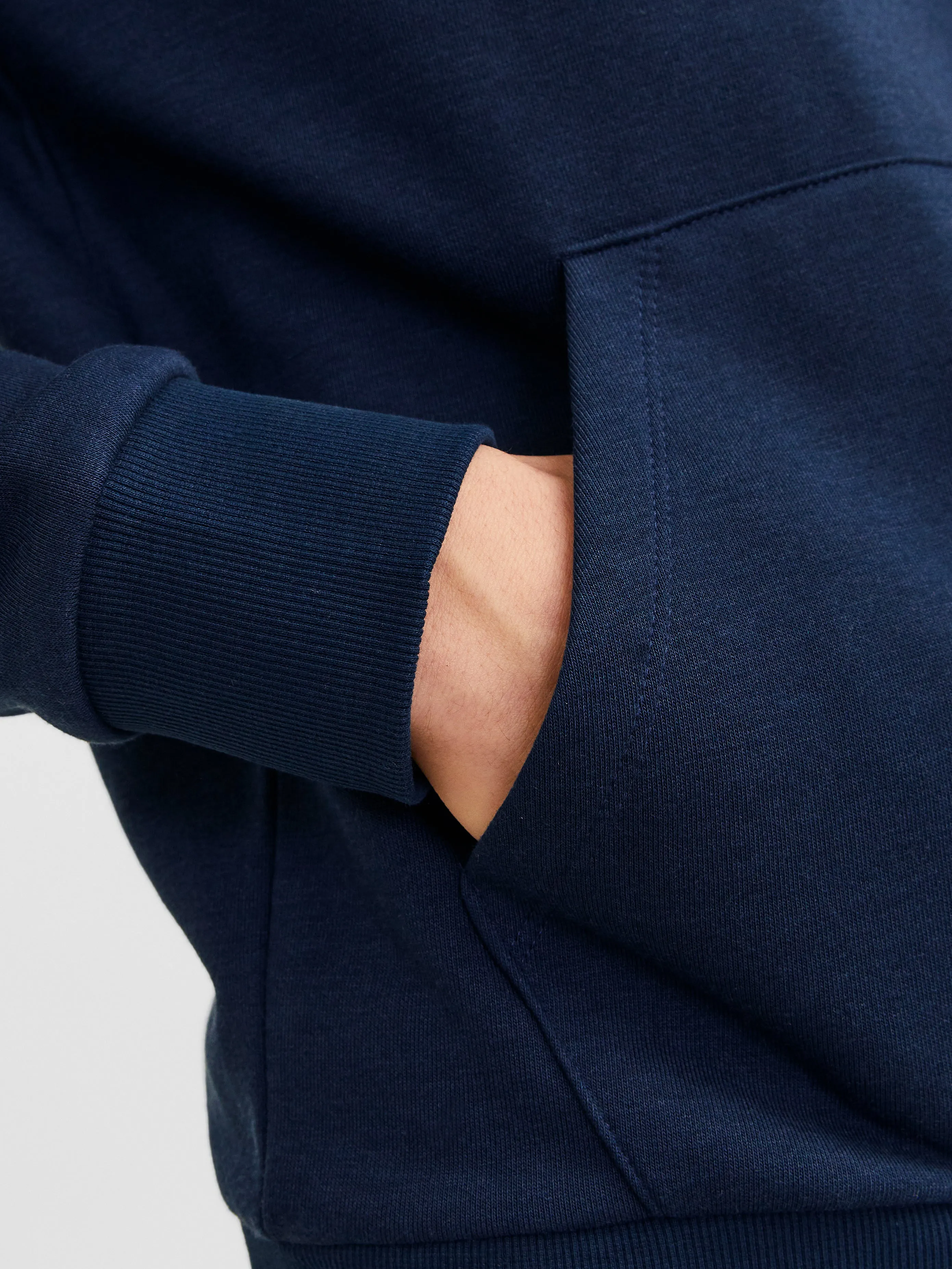 Sudadera con capucha Logotipo | Azul oscuro | Jack & Jones®