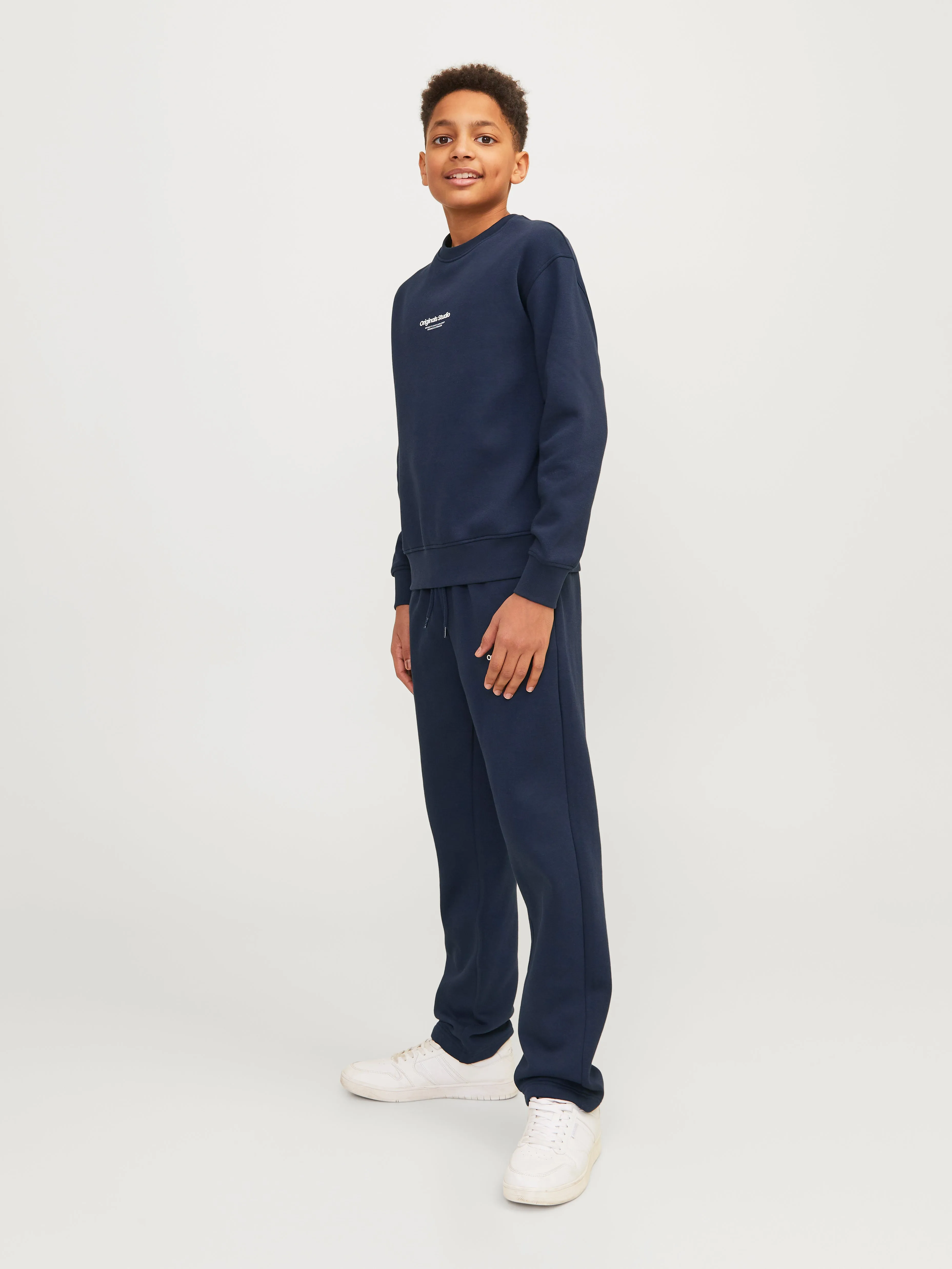 Sudadera Estampado Junior | Azul oscuro | Jack & Jones®