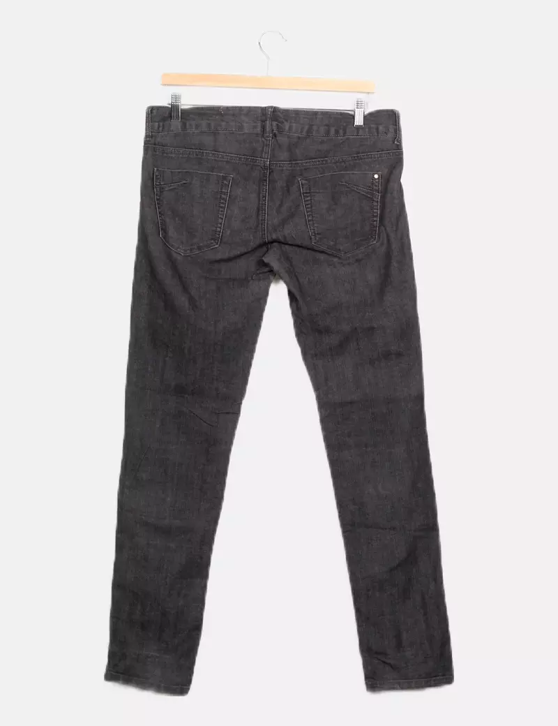 SUITEBLANCO  BLANCO JEANS RECTO NEGRO