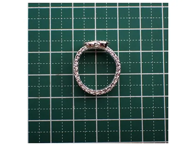 Tiffany & Co Anillo de malla Somerset en forma de corazón 925 Tiffany 