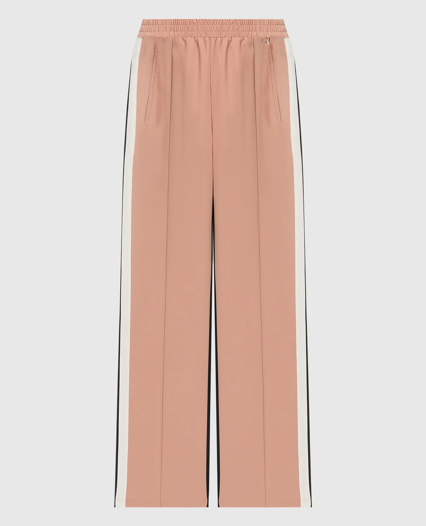 Twinset Actitude Pants with logo stripes