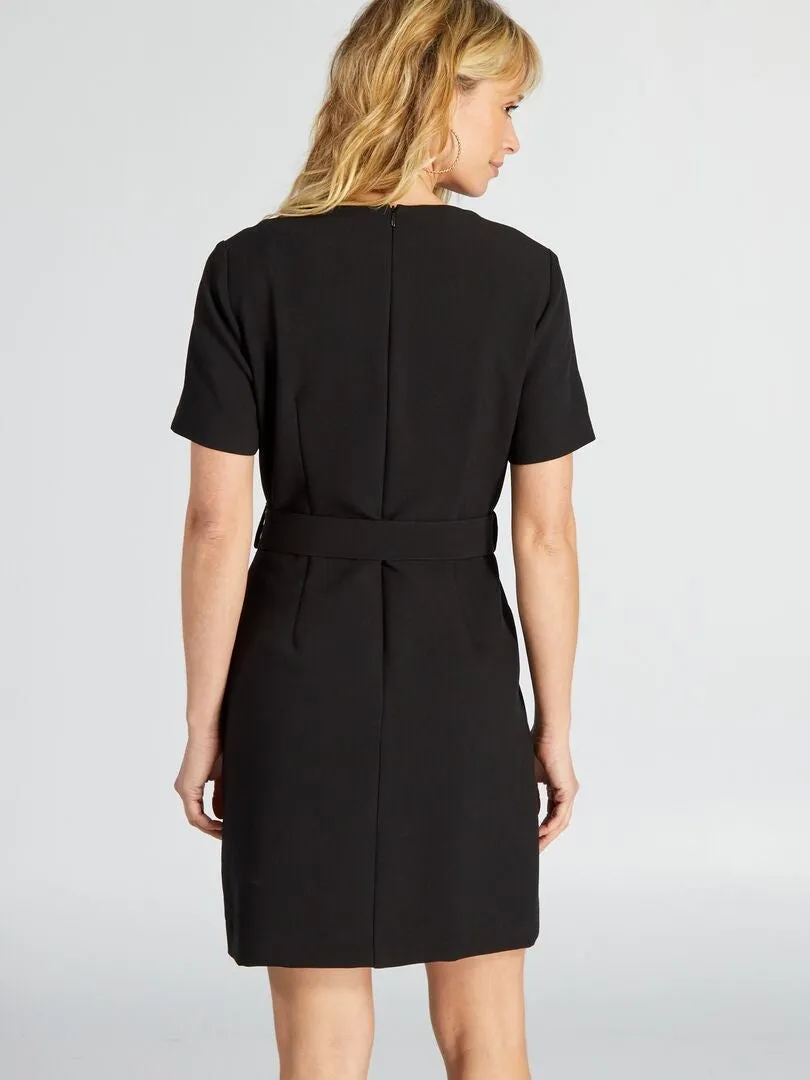 VESTIDO CORTO  NEGRO