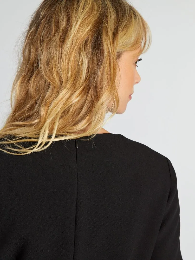 VESTIDO CORTO  NEGRO