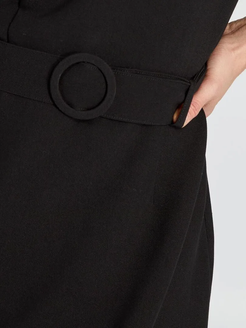 VESTIDO CORTO  NEGRO