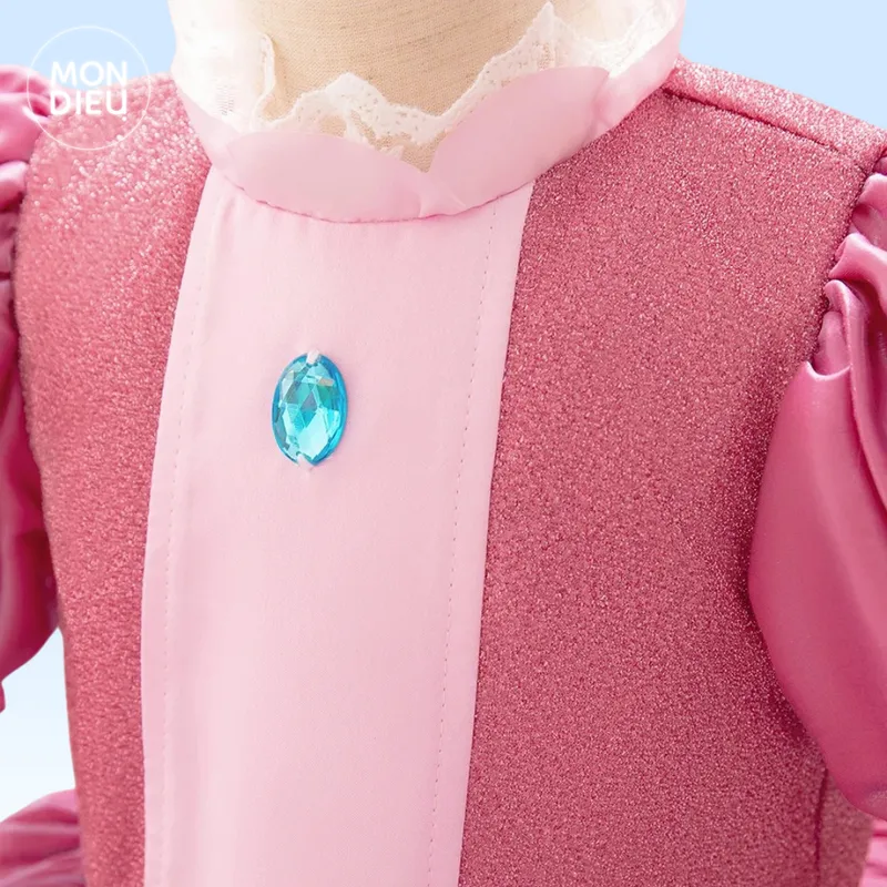 Vestido Princesa Peach para niñas