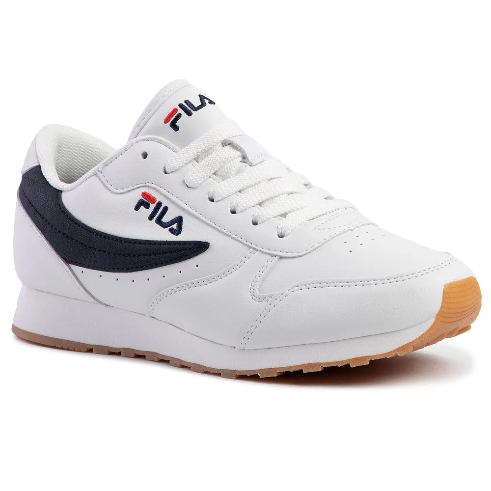ZAPATILLAS FILA ORBIT LOW BLANCO AZUL MARINO 101026398F