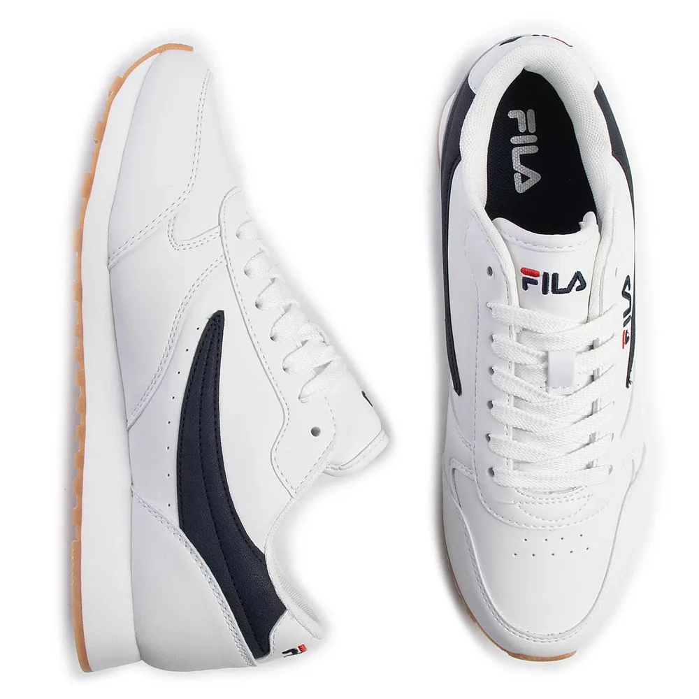 ZAPATILLAS FILA ORBIT LOW BLANCO AZUL MARINO 101026398F
