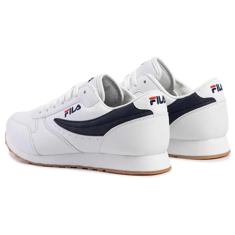 ZAPATILLAS FILA ORBIT LOW BLANCO AZUL MARINO 101026398F