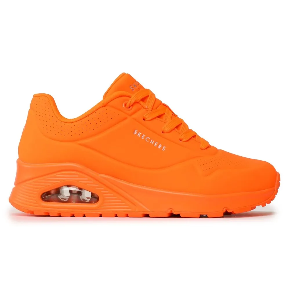 ZAPATILLAS SKECHERS UNO NIGHT SHADES AIR NARANJA SNEAKERS 73667NORG