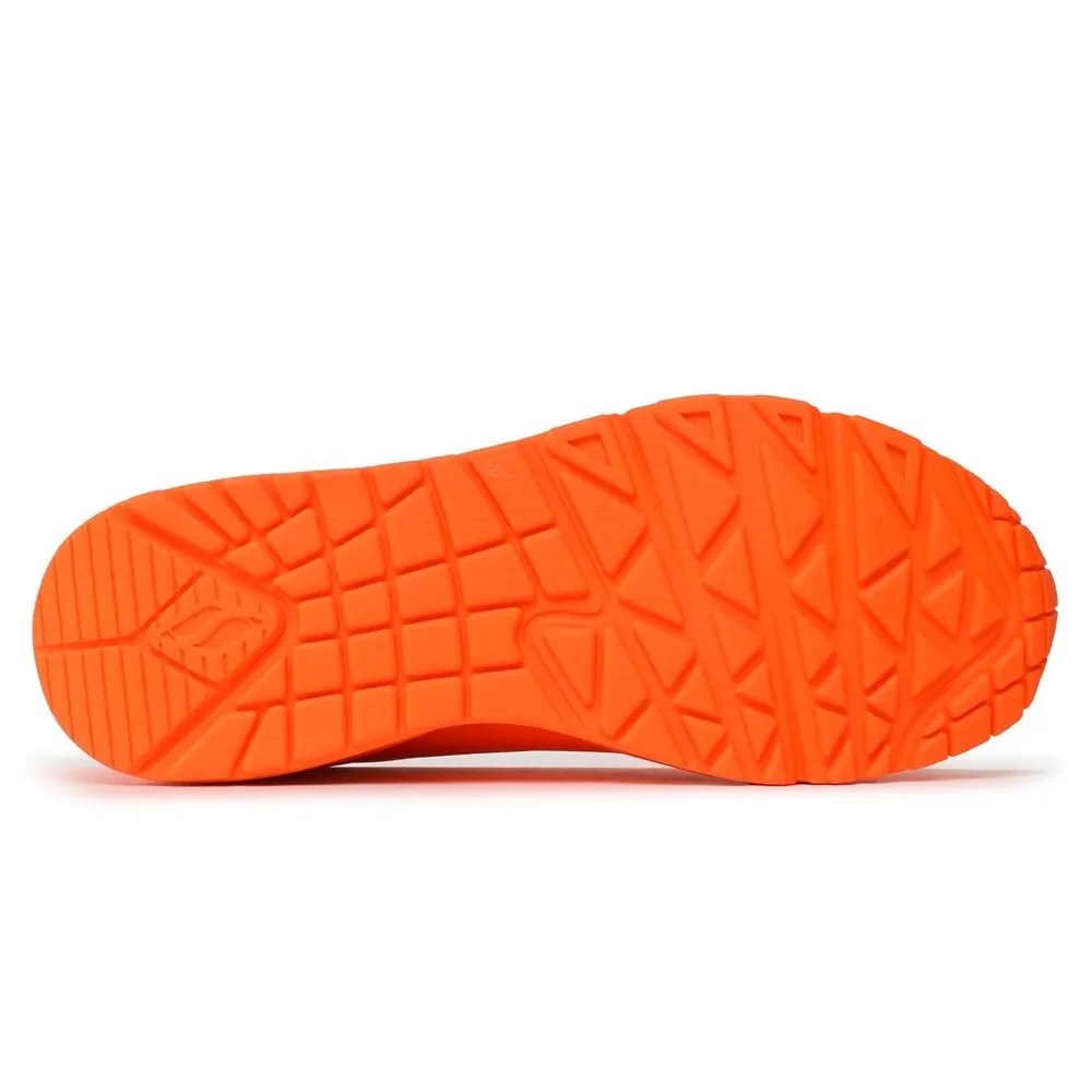 ZAPATILLAS SKECHERS UNO NIGHT SHADES AIR NARANJA SNEAKERS 73667NORG
